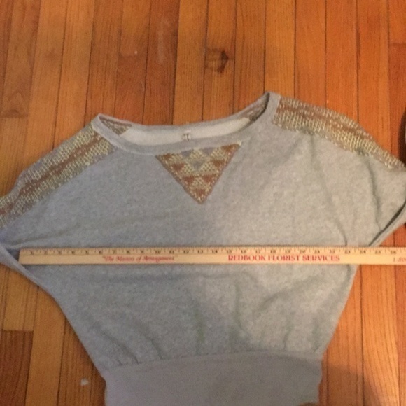 FREE PEOPLE Side Eye long sleeved Bodysuit Heather gray - Picture 7 of 10